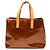 Borsa a mano Louis Vuitton Monogram Vernis Reade PM Marrone
