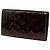 Cartera larga Louis Vuitton Monogram Vernis Sarah Purple Púrpura - vista 2
