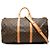 Borsa da viaggio Louis Vuitton Monogram Keepall Bandouliere 50 Marrone