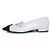 Chanel, ballerine 2024 con cinturino Mary Jane Bianco - vista 2
