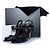 Chanel, back leather chain peep-toe slingback heels Black - view 8