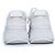 Chloé Chloe, sneakers platform nama in pelle con cuciture Bianco - vista 3