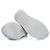 Chloé Chloe, sneakers platform nama in pelle con cuciture Bianco - vista 7