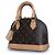 Louis Vuitton, Alma BB aus Monogram Canvas Braun