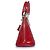 Louis Vuitton, Monogram vernis alma BB in cerise Rosso - vista 4