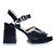 Valentino Garavani, sandali con platform Fawcette 100 Nero - vista 4