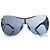 Chopard, SCH 748S Crystal shield sunglasses Black - view 2