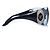 Chopard, SCH 748S Crystal shield sunglasses Black - view 5