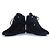 Louis Vuitton, sneakers wedge millenium in camoscio Nero - vista 6