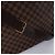 Borsa a tracolla Louis Vuitton Damier Bastille in Brown Rosso - vista 6
