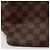 Borsa a tracolla Louis Vuitton Chelsea Damier Ebene Marrone N51119 Rosso - vista 11