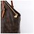 Borsa a tracolla Louis Vuitton Cabas Mezzo Monogram Canvas Brown M51151 Marrone - vista 4