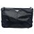 A leather shoulder bag showcasing smooth leather material and Prada's signature triangle logo. Its compact yet practical interior storage structure makes it easy to separately store belongings, and
