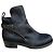 Botines Acne Studios de cuero de poni negro