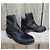 Botines Acne Studios de cuero de poni negro - vista 2