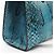 Gucci Bamboo 1947 Handtasche in Blauem Pythonleder - Ansicht 8