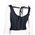Ribbon Prada Top Corset Negro - vista 3