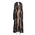 Autre Marque MES DEMOISELLES Maxikleid Schwarz Viscose