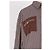 Autre Marque Camicia TRESSÉ in cotone marrone - vista 3