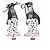 Autre Marque Tacchi Poney dalmatien Rampage Nero - vista 7