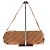 Autre Marque Tekel Bag in pelle camel con finiture dorate Cammello - vista 3