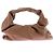 Bottega Veneta Mini borsa a mano in pelle marrone Cammello