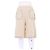 Autre Marque Pantaloncini CALEB PARIS in cotone avorio M Beige - vista 2