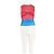 Autre Marque Gerader Top mehrfarbig Mehrfarben