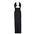 Autre Marque Vestido maxi negro I.AM.GIA