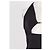 Autre Marque Vestido maxi negro I.AM.GIA - vista 3
