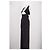Autre Marque Vestido maxi negro I.AM.GIA - vista 4