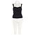 Top in cotone nero Reformation