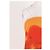 Autre Marque MESHKI Langes oranges Kleid - Ansicht 3