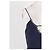 Autre Marque Abito corto ANCOSTI blu navy in cotone - vista 3