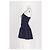 Autre Marque Abito corto ANCOSTI blu navy in cotone - vista 5