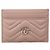 Gucci Tarjetero GG Marmont Matelassé Pink Beige AAFAX Castaño