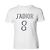 Christian Dior, camiseta estampada J adior Blanco