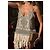 Twin Set Embroidered linen top Grey - view 13