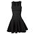 Alaïa Abito skater in maglia bianco e nero Alaia - vista 3