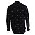 Autre Marque Saint Laurent, Camicia in seta floreale con ricami 2018 Nero D'oro - vista 3