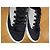 Baskets Hermès en coton noir et beige - vue 11