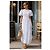 Vestido largo de bordado inglés de Simone Rocha para H&M Blanco - vista 3