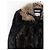 Yves Saint Laurent Rive Gauche von Tom Ford 2000er Pelz-Leder Bomberjacke - Ansicht 7