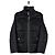 Prada AW08 Wellen-Raffung Kunstleder-Puffermantel