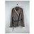 Jaqueta de couro shearling com cinto 'Gleam' de Rick Owens AW10 - vista 3