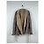 Jaqueta de couro shearling com cinto 'Gleam' de Rick Owens AW10 - vista 4