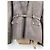 Jaqueta de couro shearling com cinto 'Gleam' de Rick Owens AW10 - vista 14