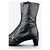 Botines de tacón kitten de punta cuadrada con hebilla deportiva Prada de los 2000 - vista 9