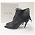 Christian Dior Black Leather Ties Heels Booties sz.39 Pre-Owned - view 3