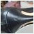Christian Dior Black Leather Ties Heels Booties sz.39 Pre-Owned - view 9